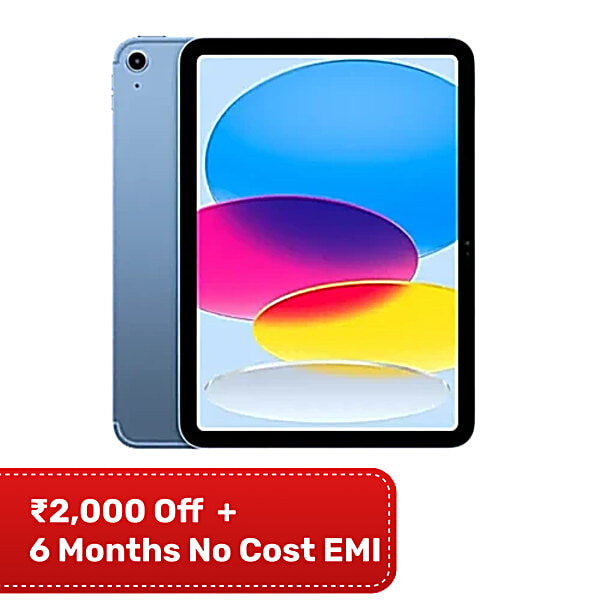 Buy Apple iPad Wi-Fi - 11 Inch, 128 GB, Blue Online at Best Price