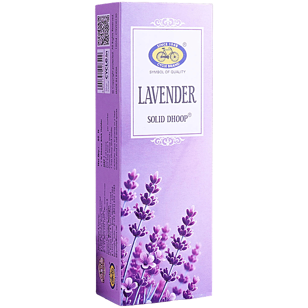 Buy Cycle Lavender Solid Dhoop Sticks With Holder Online at Best