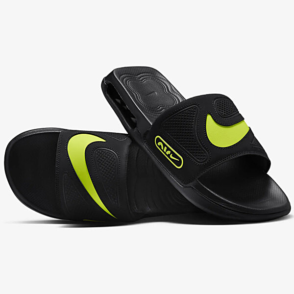 nike slides with bubble