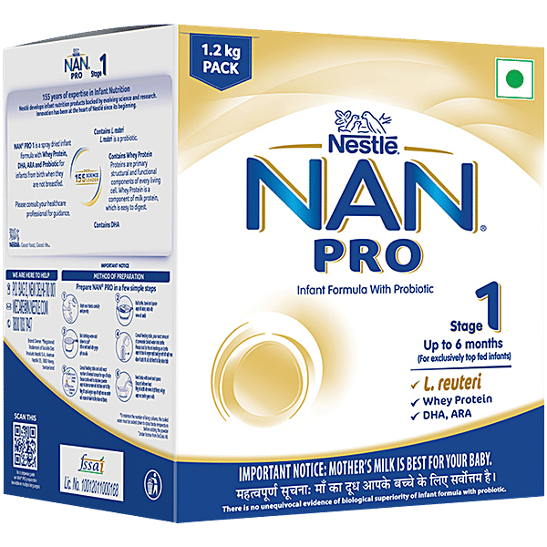 Buy Nestle Nan Pro Stage Follow-Up Baby Formula Powder Up To