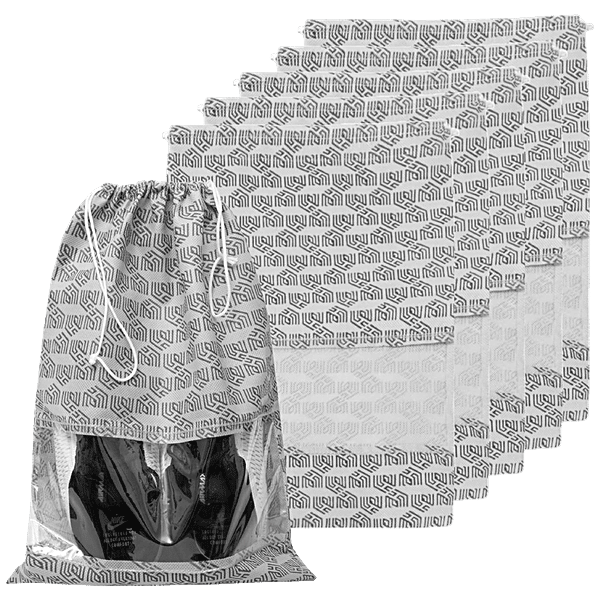 Buy Homestrap Shoe Bag For Travel & Storage With Drawstring - Grey