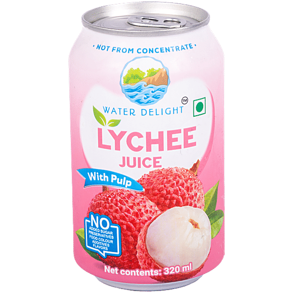 Buy Water Delight Lychee Juice With Pulp Online at Best Price of