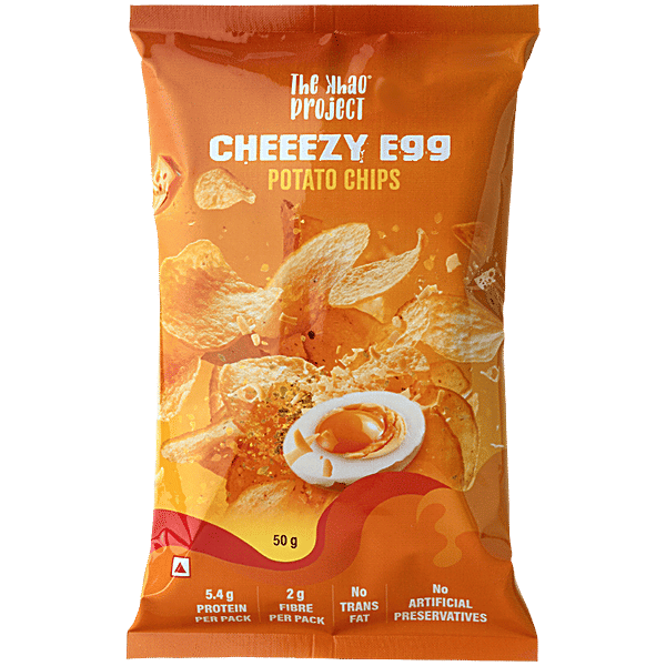 Buy The Khao Project Cheeezy Egg Potato Chips Online at Best Price