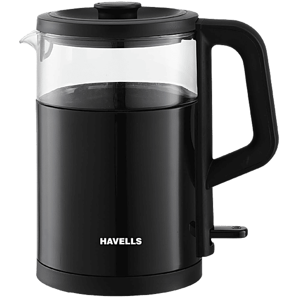 Buy Havells Marino Electric Glass Kettle L, 1200W, 304 SS Base