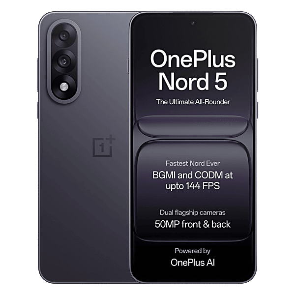 OnePlus Nord 5 5G (8GB RAM, 256GB, Phantom Grey)