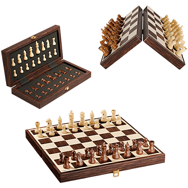 Buy Lifelong 12 x 12 Wooden Magnetic Chess Board Set with