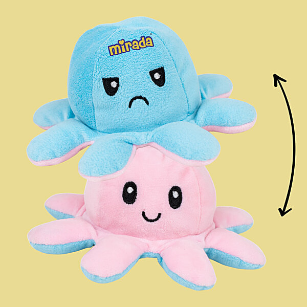 リラクゼーショングッズ OCTOBERS VERY OWN retaW Buy Mirada Reversible Octopus Soft Toy - 17 cm Online at Best