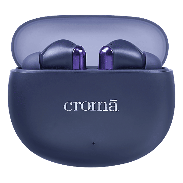 Croma TWS Earbuds Blue, 1 Unit - Image 3