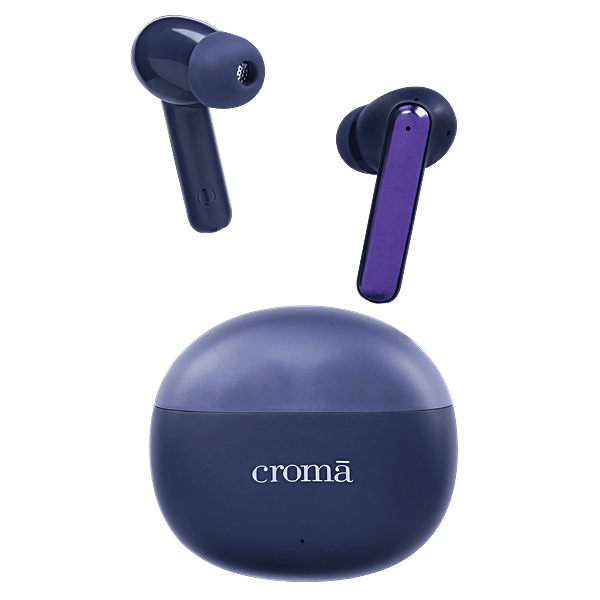 Croma TWS Earbuds Blue, 1 Unit - Image 6