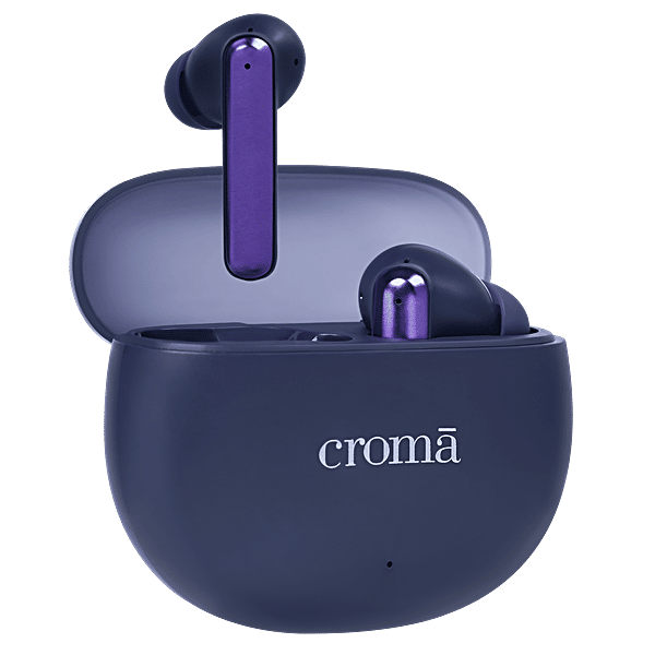 Croma TWS Earbuds Blue, 1 Unit - Image 7