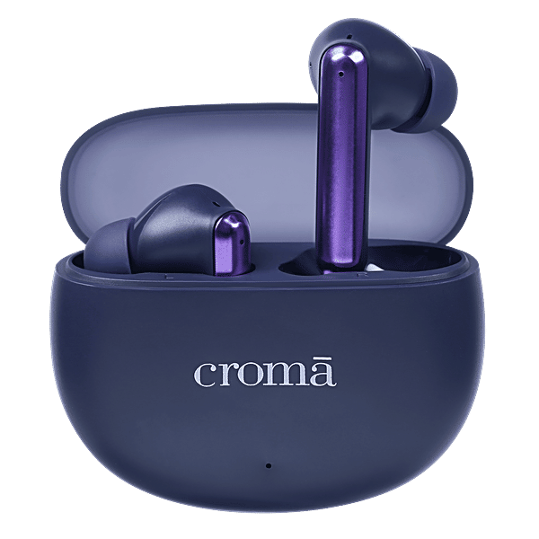 Croma TWS Earbuds Blue, 1 Unit - Image 1