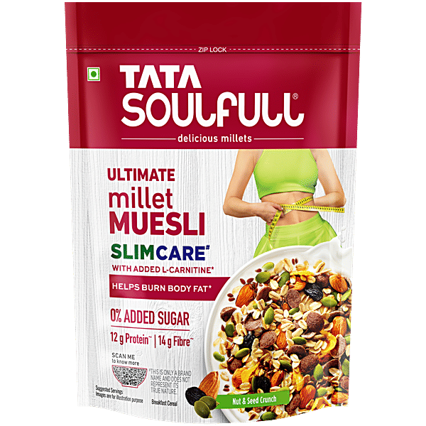 does l carnitine break fast Buy Tata Soulfull Ultimate Slim Care Millet Muesli - L Carnitine Online at  Best Price of Rs 319.8