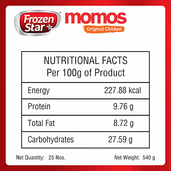 Buy Frozen Star Original Chicken Momos Online at Best Price of Rs