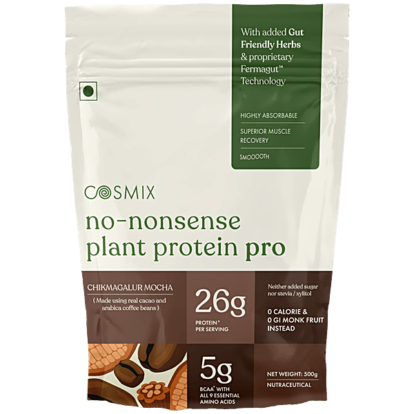 Buy Cosmix No-Nonsense Chikmagalur Mocha Plant Protein Pro Online