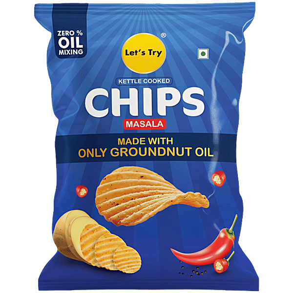Buy Let's Try Masala Chips Online at Best Price of Rs 30 - bigbasket