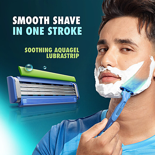 Gillette Guard 3 In 1 Shaving Razor + 2 Cartridges 1 Pieces - Image 7