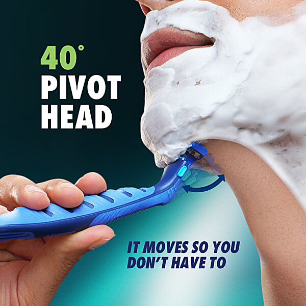 Gillette Guard 3 In 1 Shaving Razor + 2 Cartridges 1 Pieces - Image 9