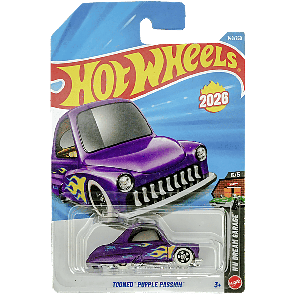 Buy Hot wheels Tooned Purple Passion Die-Cast Toy Car JJH54 Online