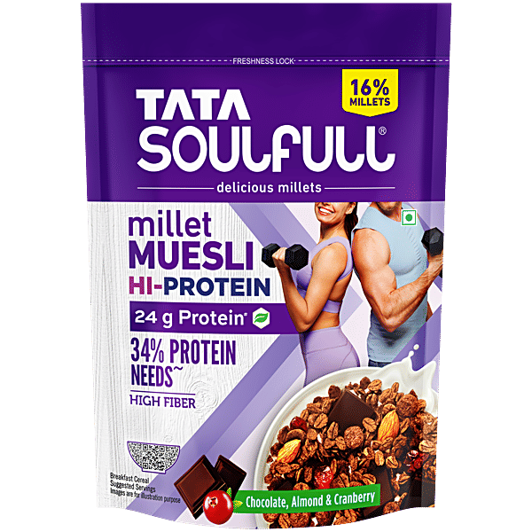 【Rintosull】 Miso&アールグレイミルティ　セット Buy Tata Soulfull Hi-Protein Millet Muesli - Chocolate, Almond