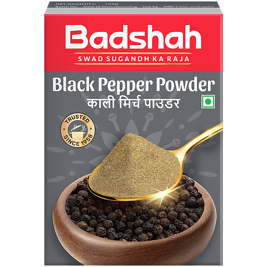 Badshah Powder - Black Pepper - Powdered Spices on OZO Mart