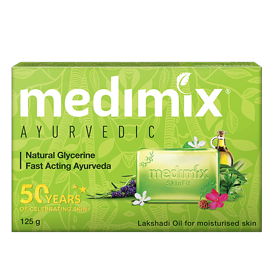 Buy Medimix Bathing Soap Ayurvedic Natural Glycerine (4 x 125g)