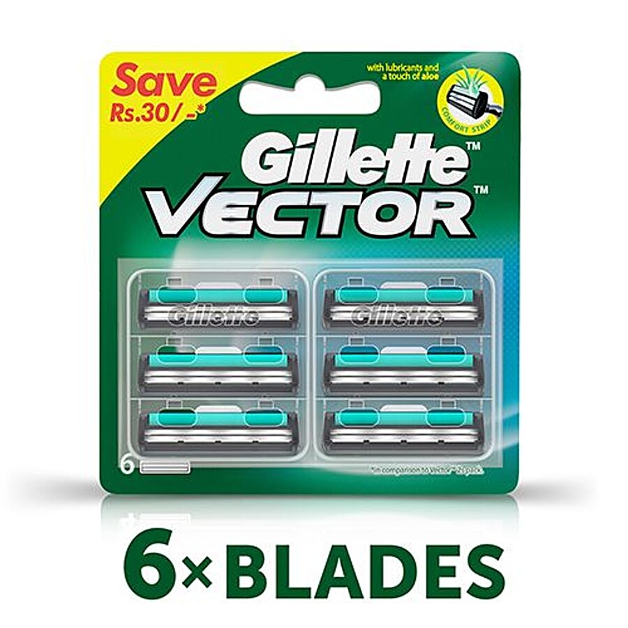 Vector Razor - With Lubricants & Touch Of Aloe - Men’s Grooming on OZO Mart