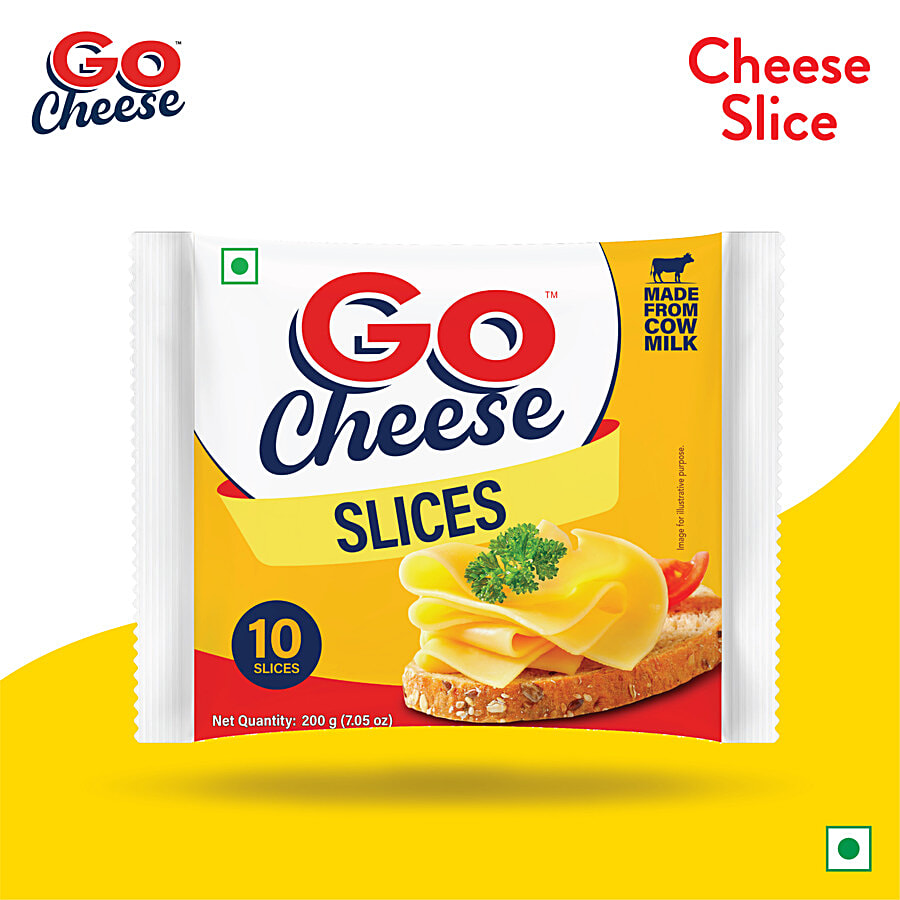 Go Cheese Slices - Plain - Cheese on OZO Mart