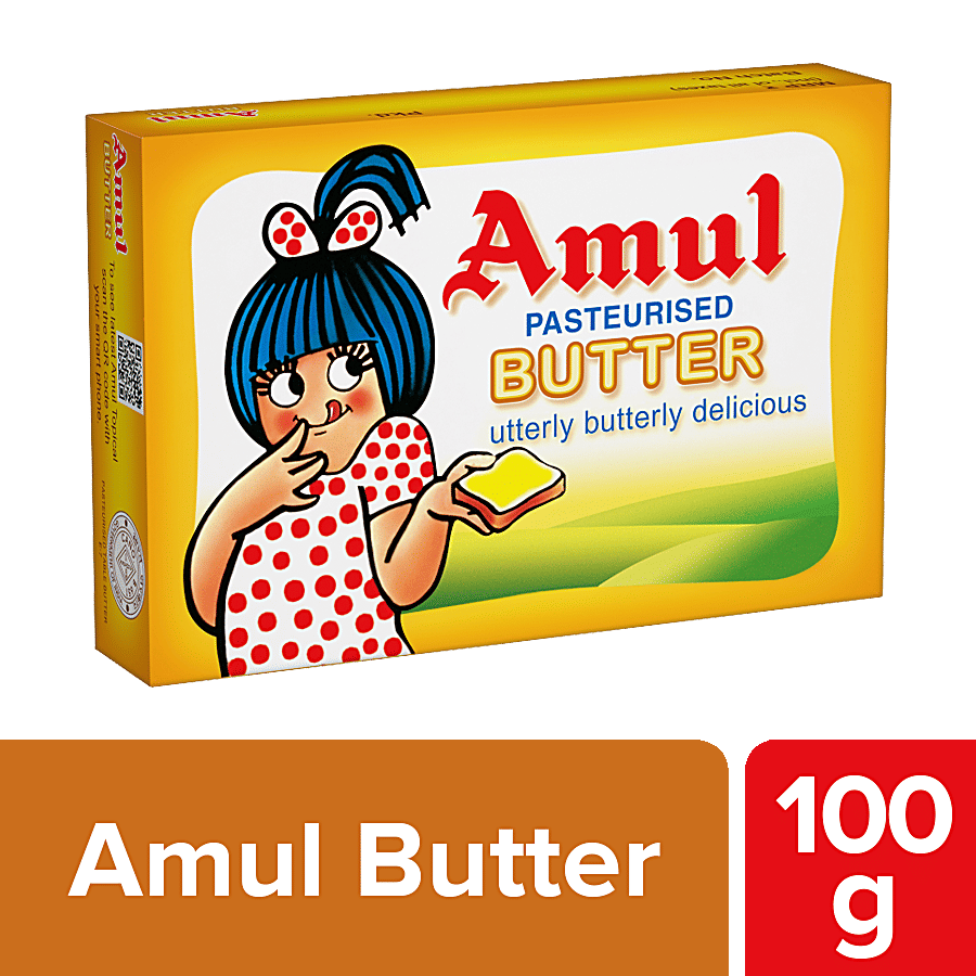 Amul Pasteurised Butter - Butter on OZO Mart