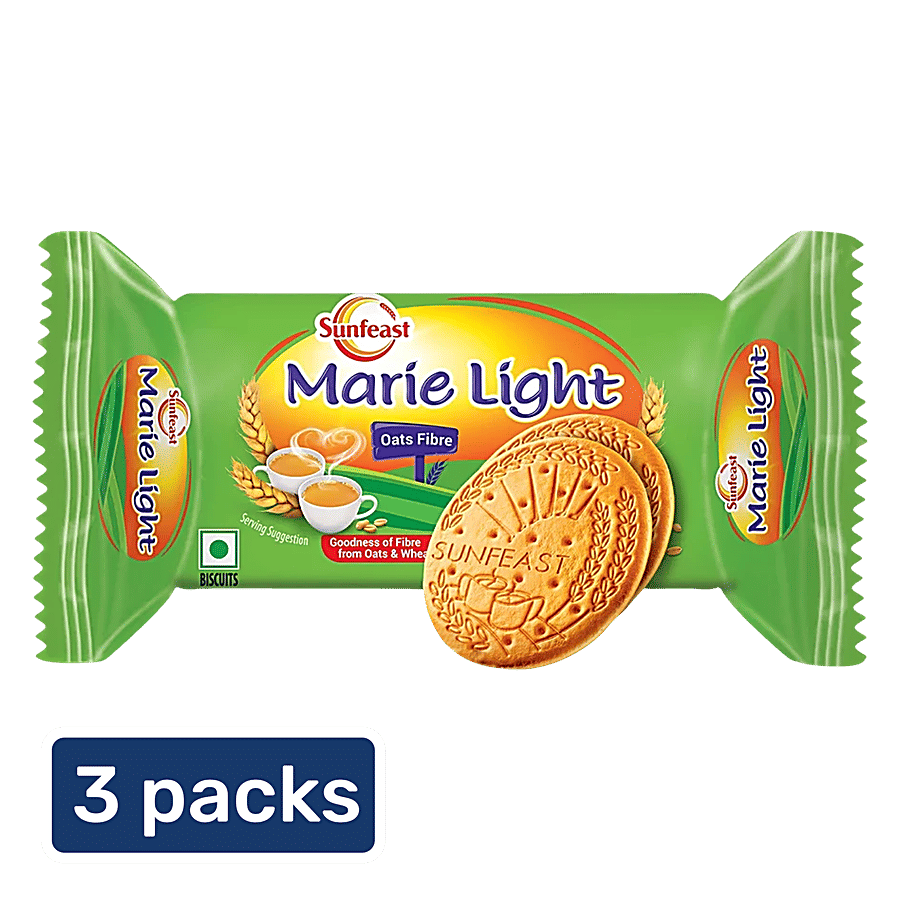 Sunfeast Marie Light Oats Fibre Biscuits - Breakfast Cereals on OZO Mart