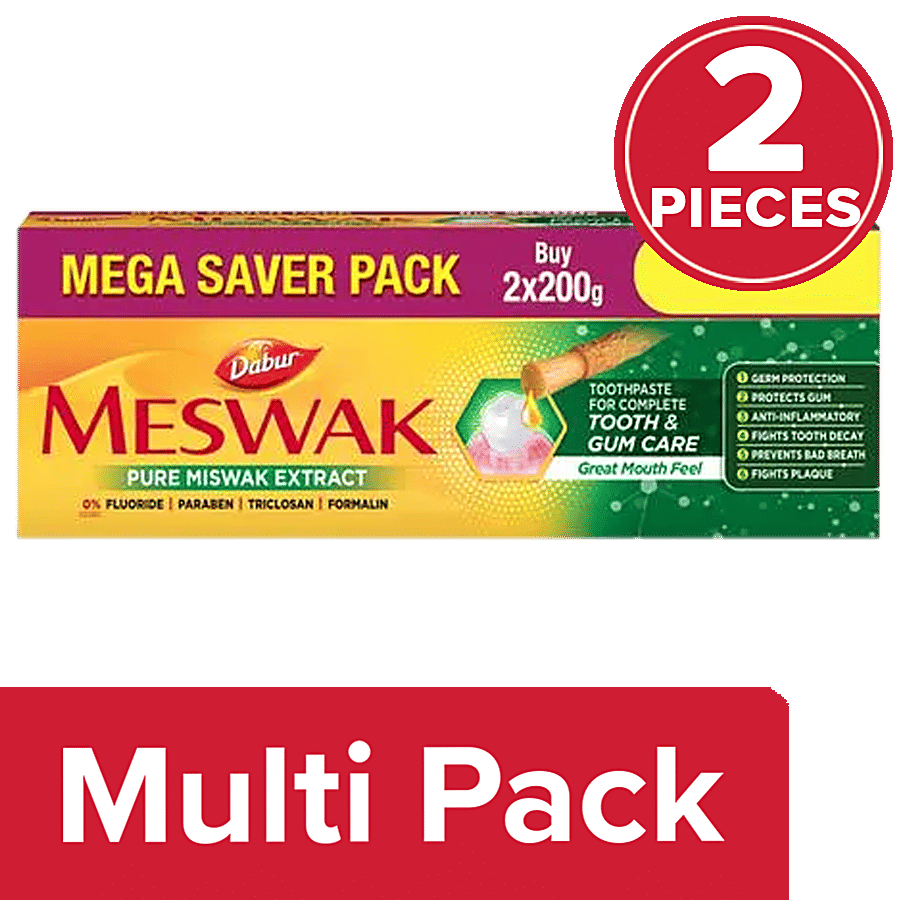 Dabur Meswak Toothpaste - For Complete Gum Care - Oral Care on OZO Mart