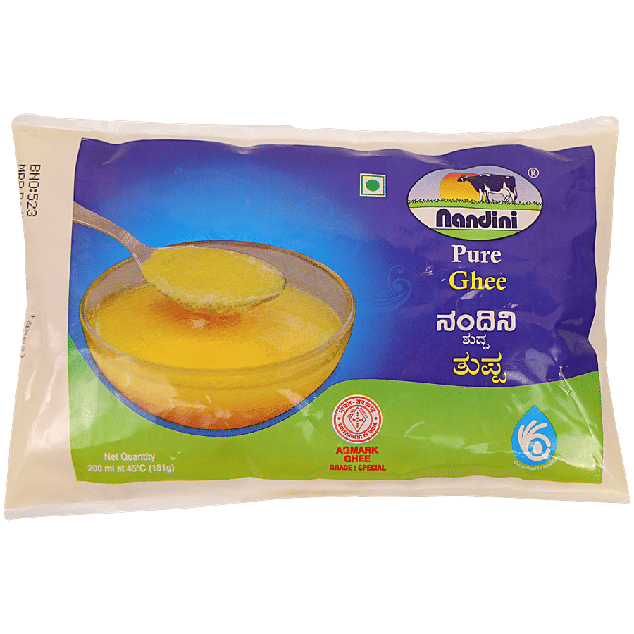 Nandini Pure Ghee/Tuppa - Ghee & Vanaspati on OZO Mart