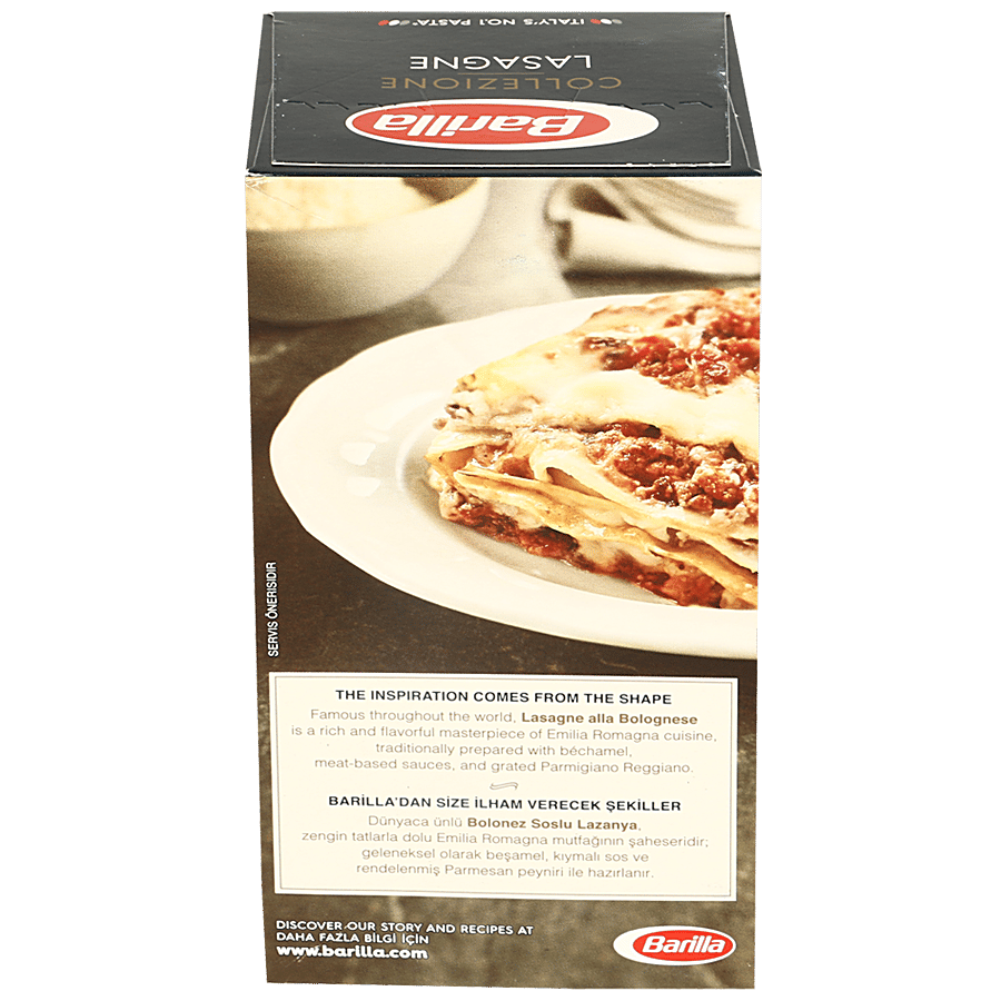 Buy Barilla High Quality Durum Wheat Pasta Lasagne 500 Gm Carton