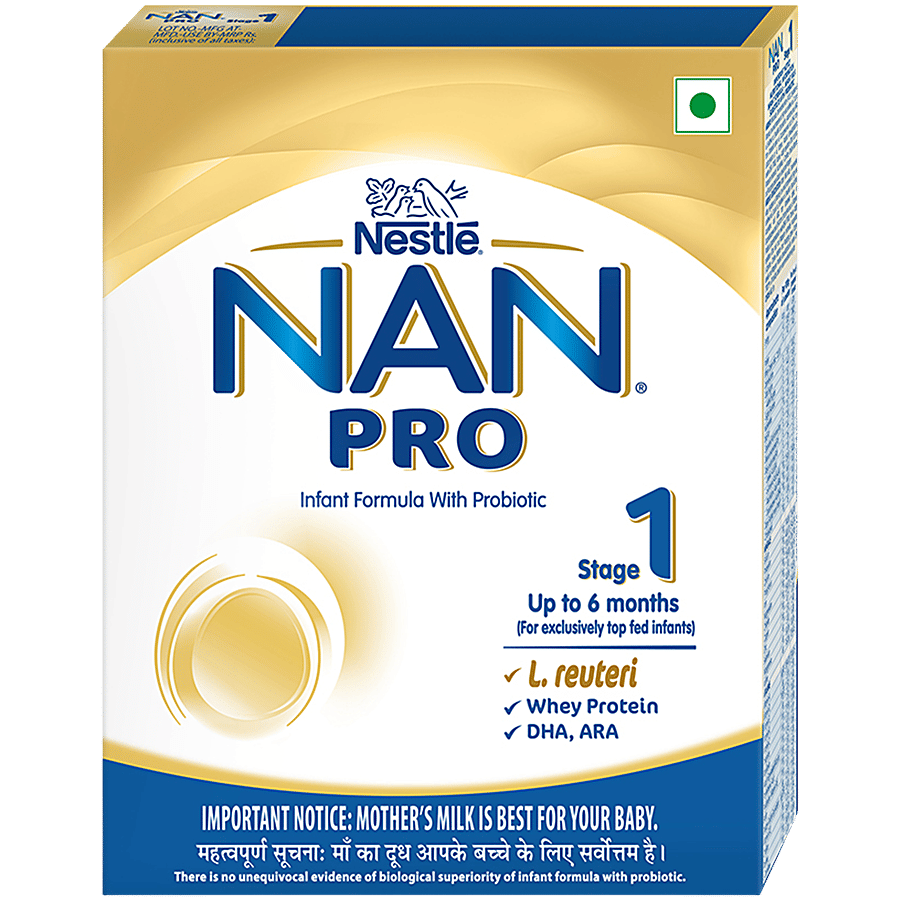 Nestle Nan Pro Stage 1 Infant Formula For Up To 6 Months - Baby Formula on OZO Mart