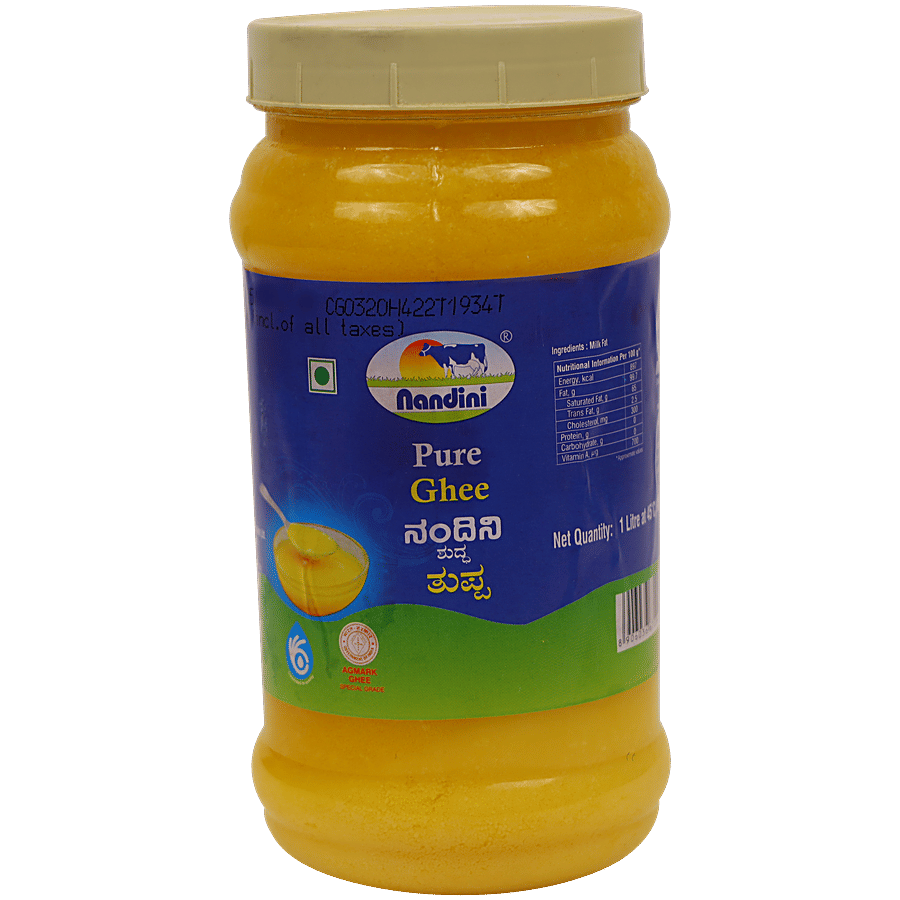 Nandini Pure Ghee/Tuppa - Ghee & Vanaspati on OZO Mart
