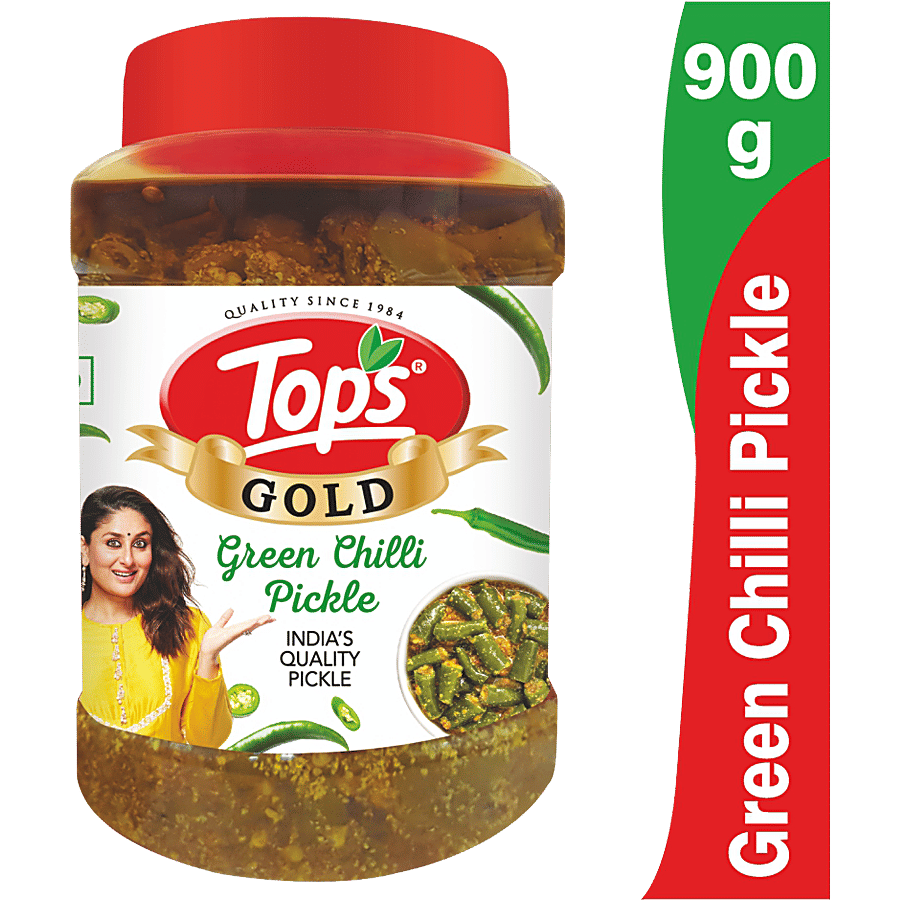 Gold - Green Chilli Pickle - Pickles on OZO Mart