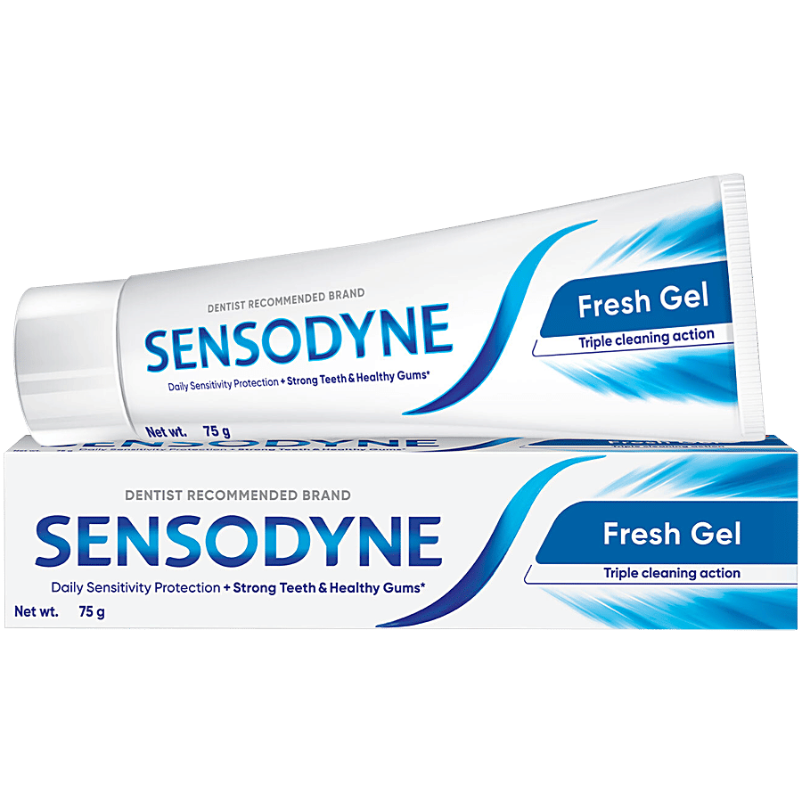 Fresh Gel Sensitive Toothpaste - Fresh delivery in Aurangabad