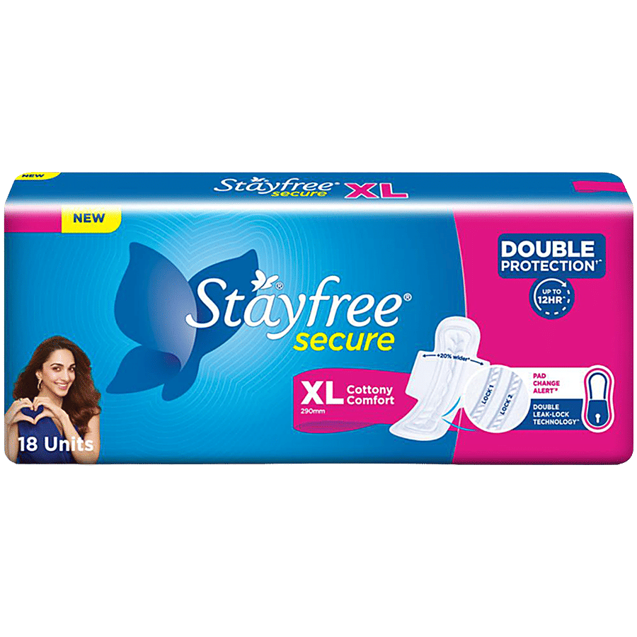Sanitary Pads - Secure Cottony Soft With Wings - Feminine Hygiene on OZO Mart