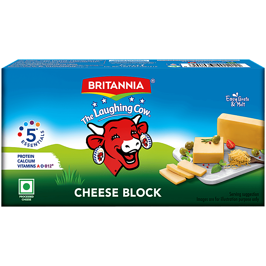 Britannia The Laughing Cow Cheese - Block - Cheese on OZO Mart