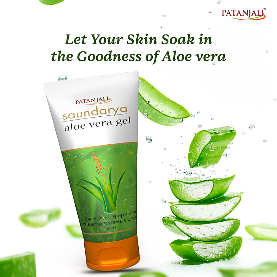 Buy Patanjali Saundarya Aloe Vera Gel 150 Ml Online At Best Price of Rs 110 