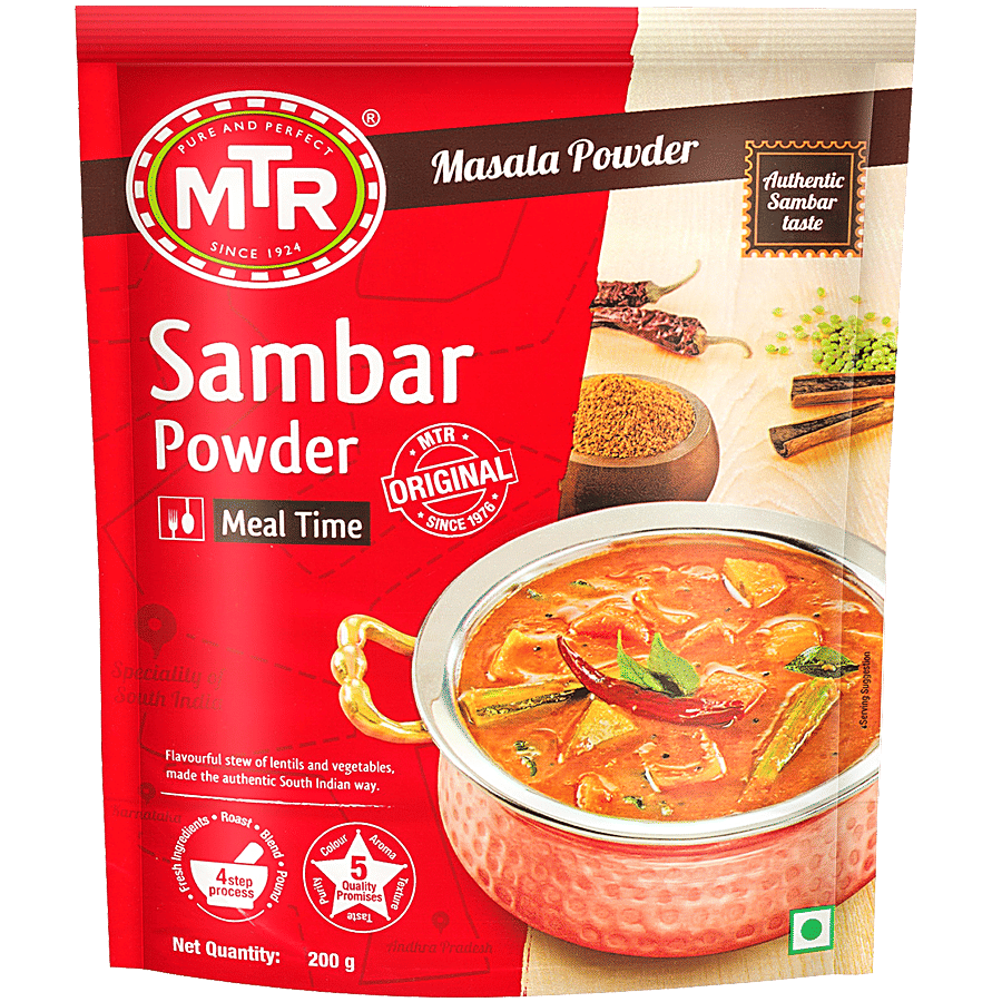 MTR Sambar Masala Powder - Mixed Spice Blends on OZO Mart