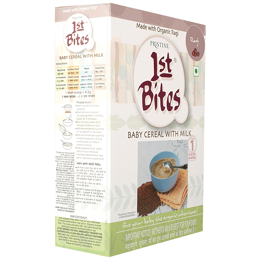 Buy 1St Bites Baby Food 1St Bites Ragi Months To 24 Months Stage