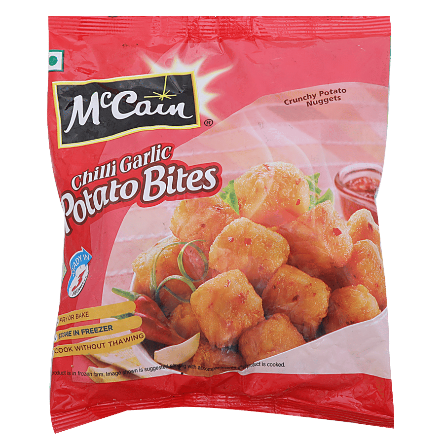 McCain Chilli Garlic Potato Bites - Crunchy Nuggets - Frozen Snacks on OZO Mart
