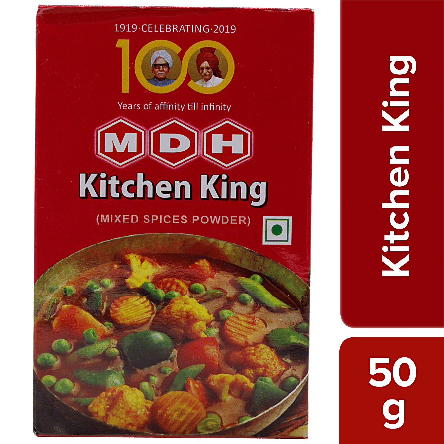 Mdh Kitchen King Masala - Mixed Spice Blends on OZO Mart
