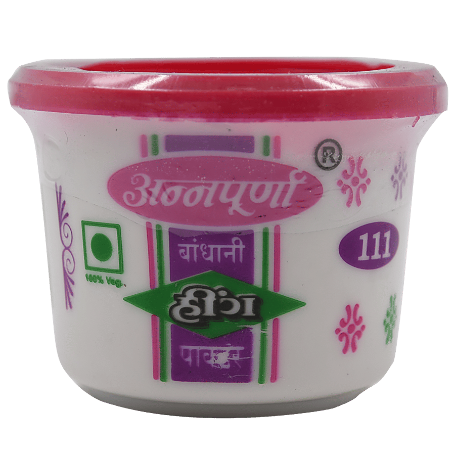 Annapurna Compounded Asafoetida - Hing No. 111 - Powdered Spices on OZO Mart