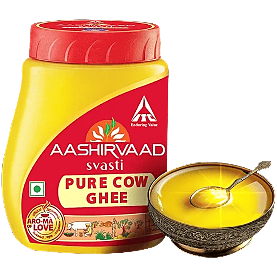 Aashirvaad Svasti Cow Ghee/Tuppa - Ghee & Vanaspati on OZO Mart