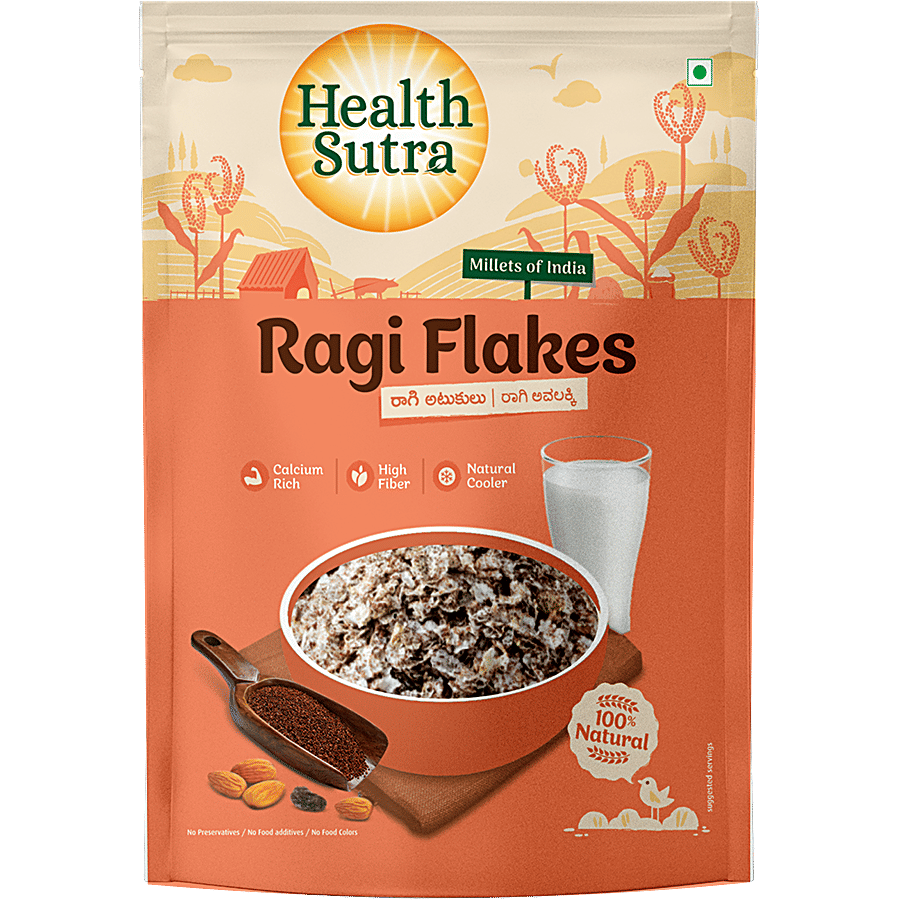 Health Sutra Flakes - Ragi - Breakfast Cereals on OZO Mart