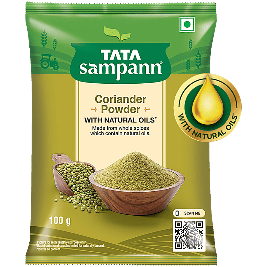 Tata Sampann Coriander/Dhania Powder With Natural Oils - Powdered Spices on OZO Mart