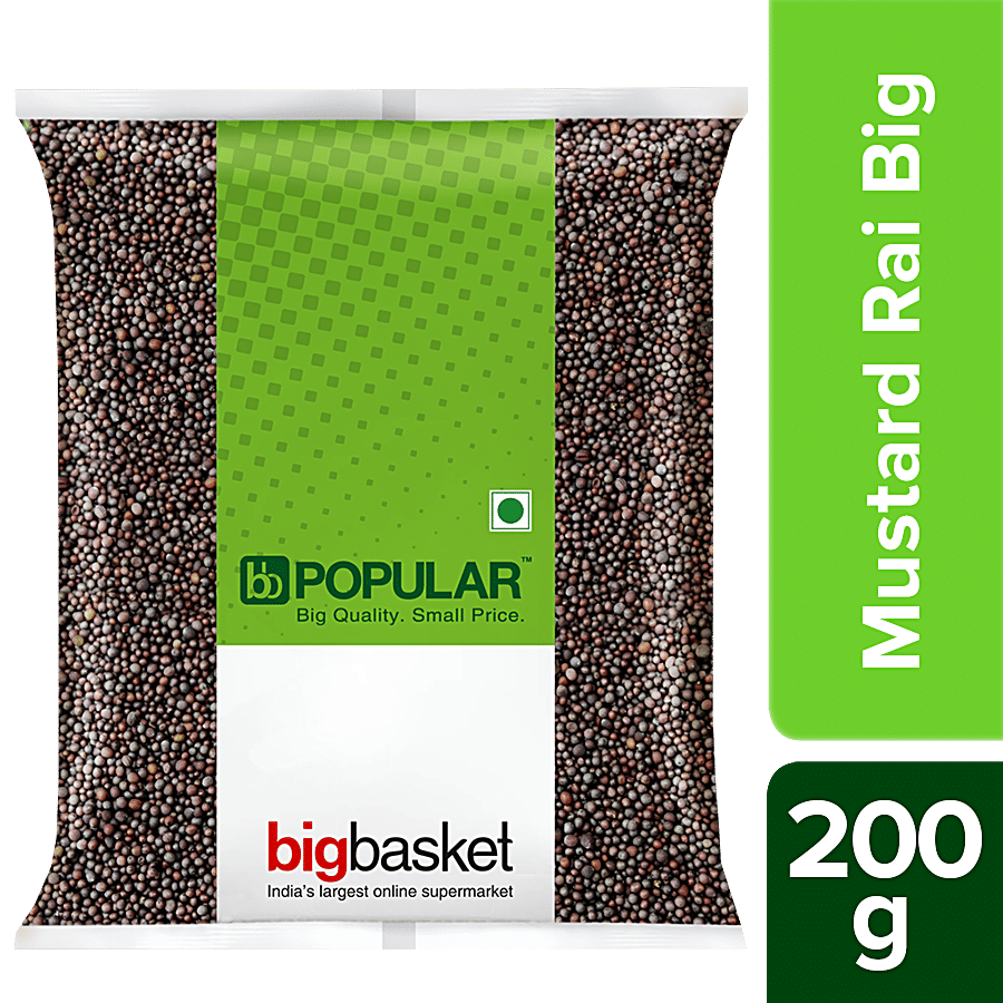 bb Popular Mustard/Sasive/Rai - Big - Whole Spices on OZO Mart