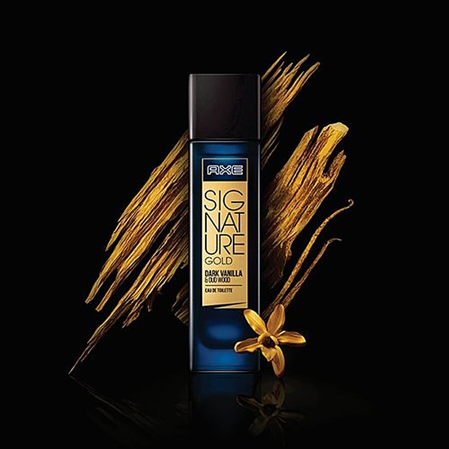 Buy Axe Signature Gold Dark Vanilla Oud Wood Perfume Online