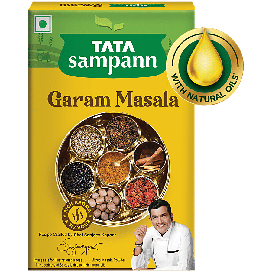 Tata Sampann Garam Masala With Natural Oils - Mixed Spice Blends on OZO Mart